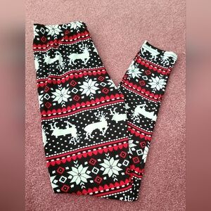 Always soft stretch pattern leggings. size/untalla:one size